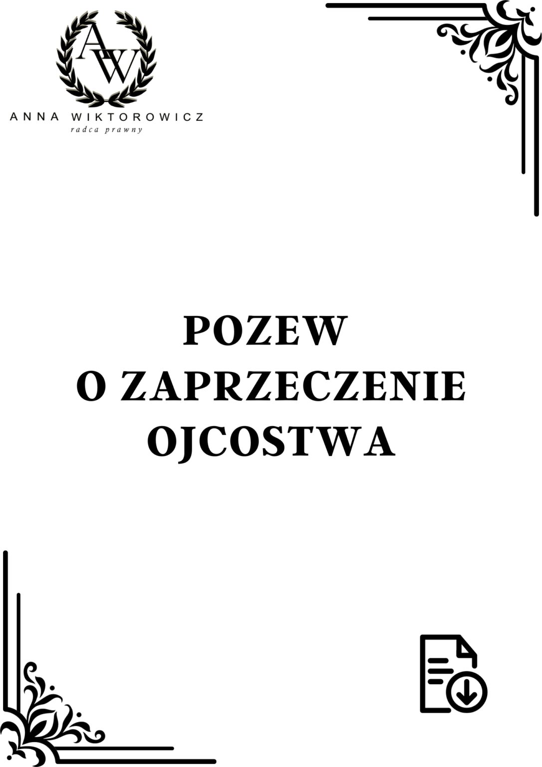 Pozew O Zaprzeczenie Ojcostwa - Kancelaria Anna Wiktorowicz